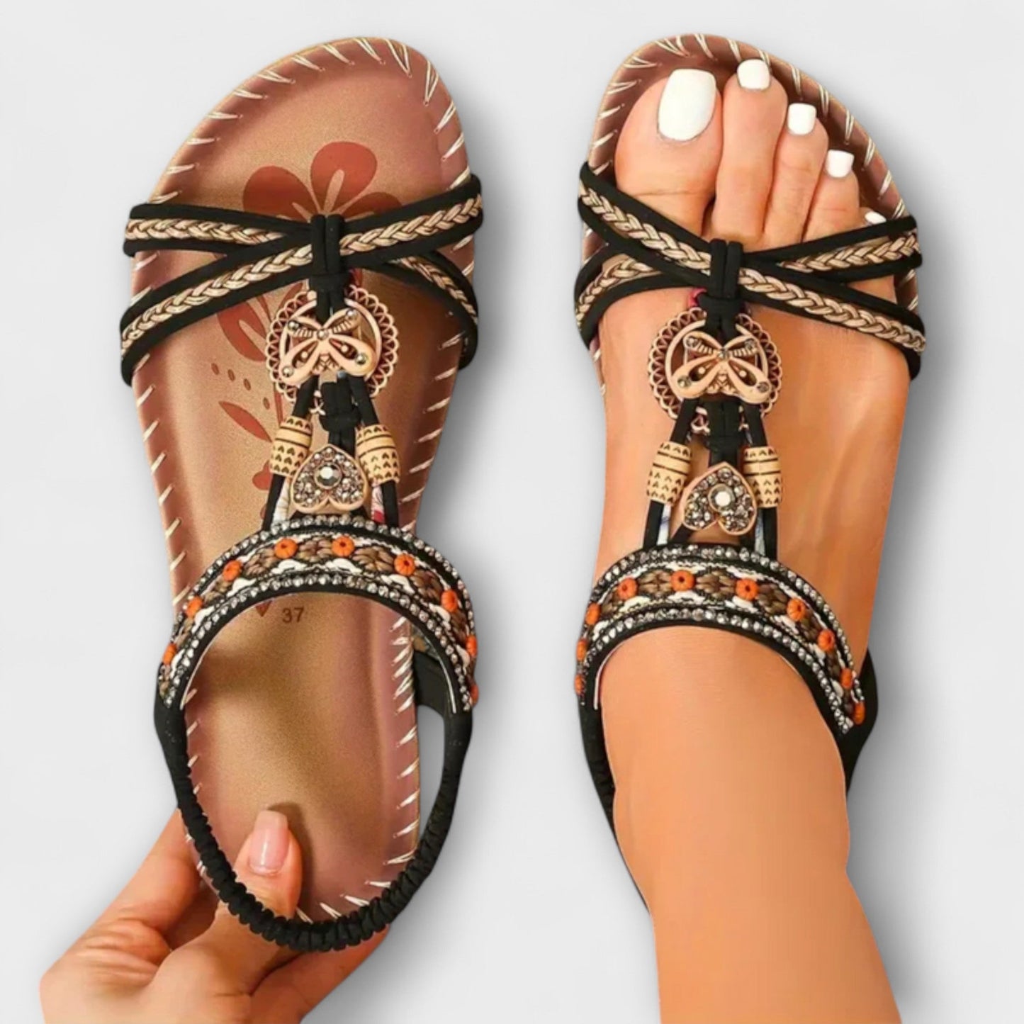 Claudia - Ortopediska Ibiza inspirerad sandal