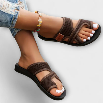 Elody - Ortopediska korrigerande sandal för hallux valgus
