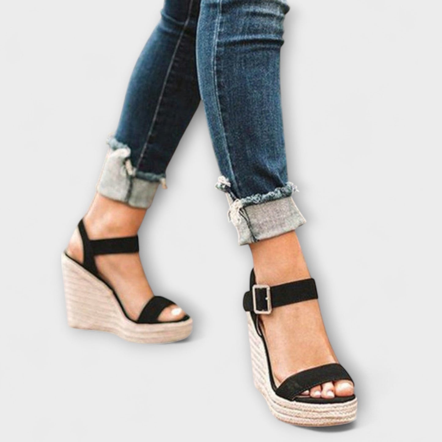 Benita - Stilvolle Damenschuhe mit Gürtel 
