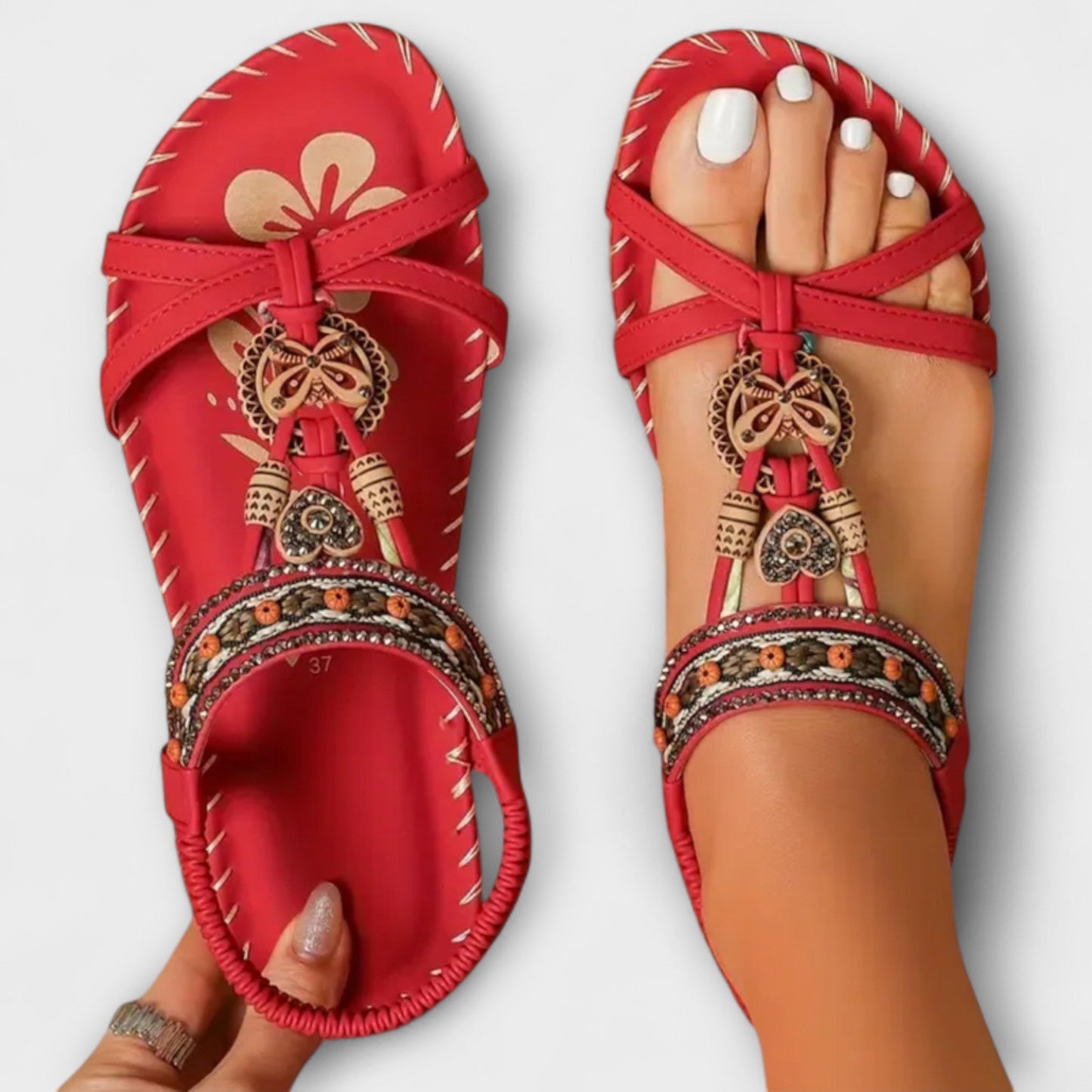 Claudia - Ortopediska Ibiza inspirerad sandal