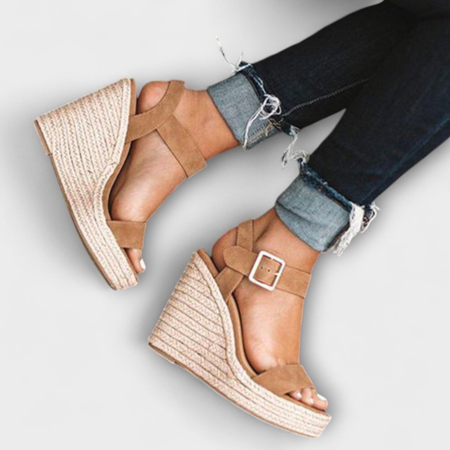 Benita - Stilvolle Damenschuhe mit Gürtel 