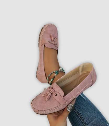 Angel - Klassiska Wild Leather Loafers med Quasten-detaljer