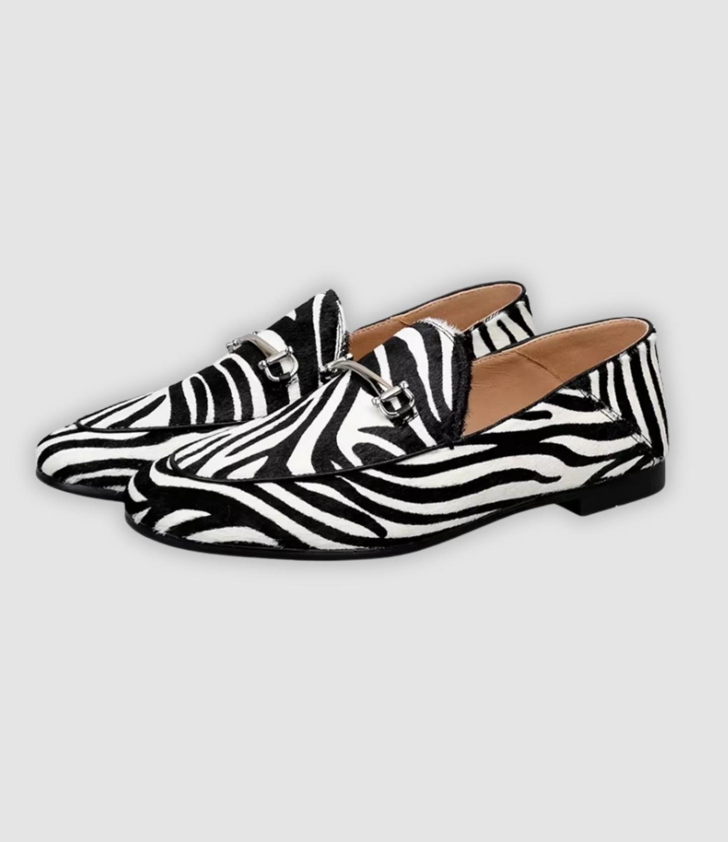 Vera - Loafers med djurmönster