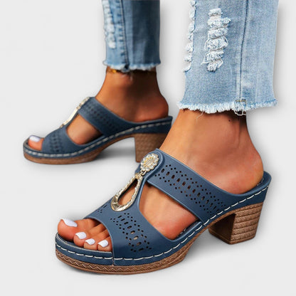 Maria - Silent and Bequeme ortopediska sandaler