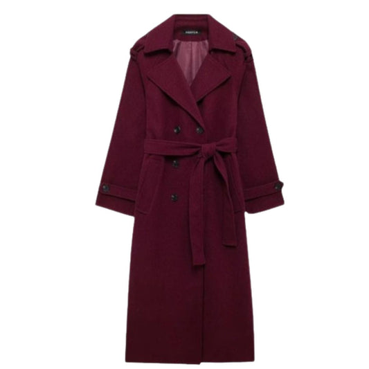 Norelia® | Elegant vinröd jacka