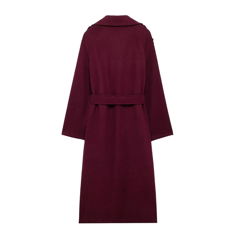 Norelia® | Elegant vinröd jacka