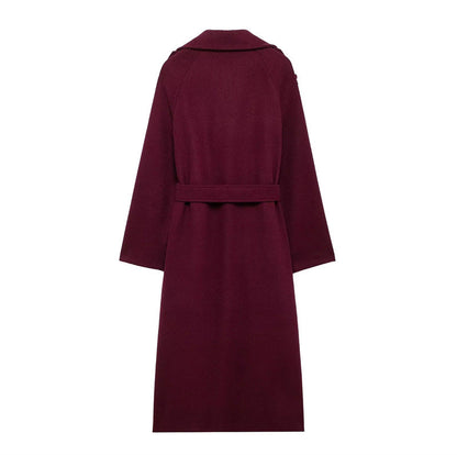 Norelia® | Elegant vinröd jacka
