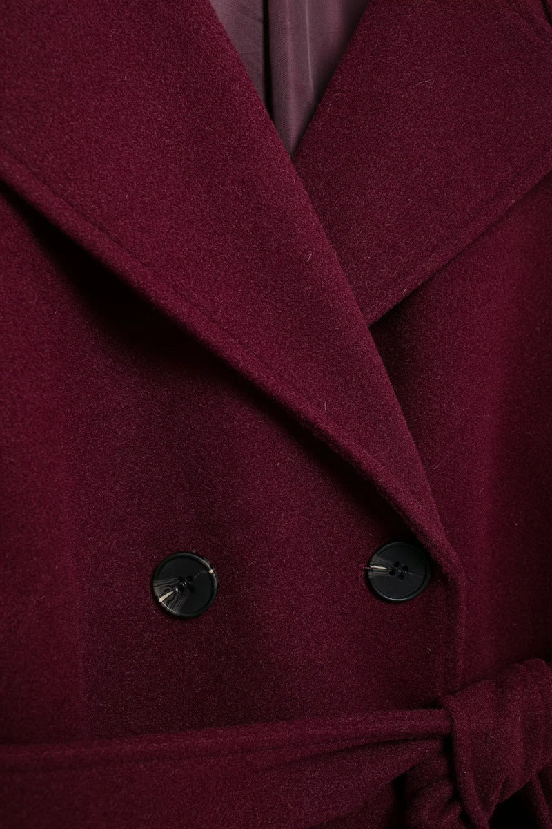 Norelia® | Elegant vinröd jacka