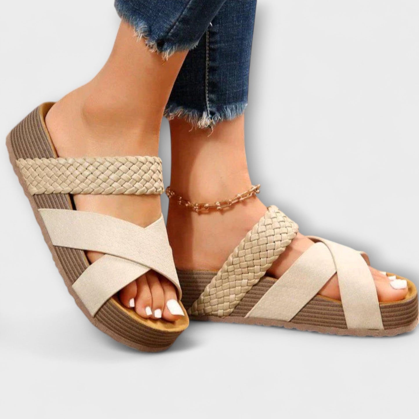 Angelika - Ortopediska modesandal 