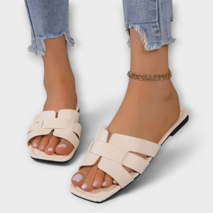 Diva - Flache-sandal för kvinnor