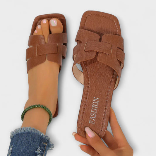 Diva - Flache-sandal för kvinnor