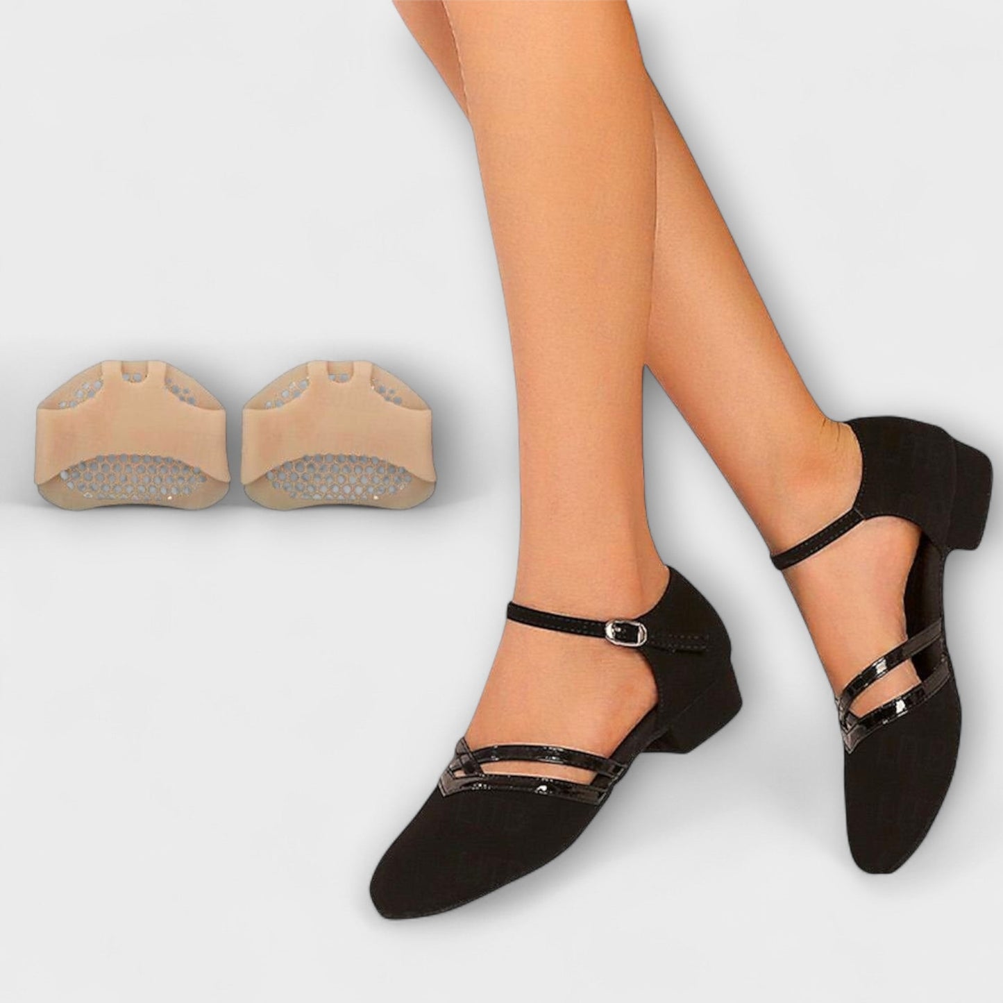 Modern Tanzschuhe - Hochwertiges Wildleder