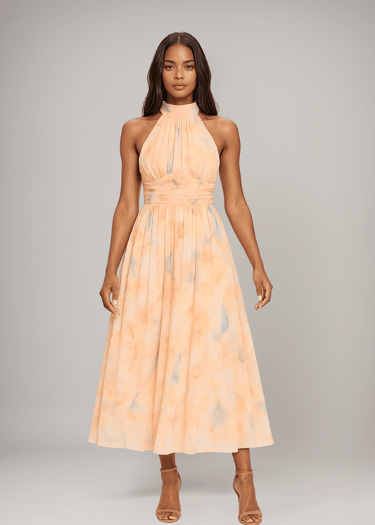 Antonella | Elegant Halterneck Maxiklänning