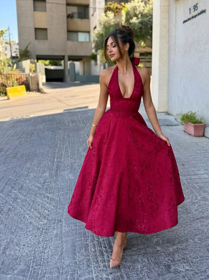 Esmeralda | Elegant midiklänning 