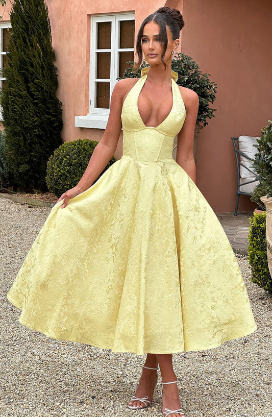 Esmeralda | Elegant midiklänning 