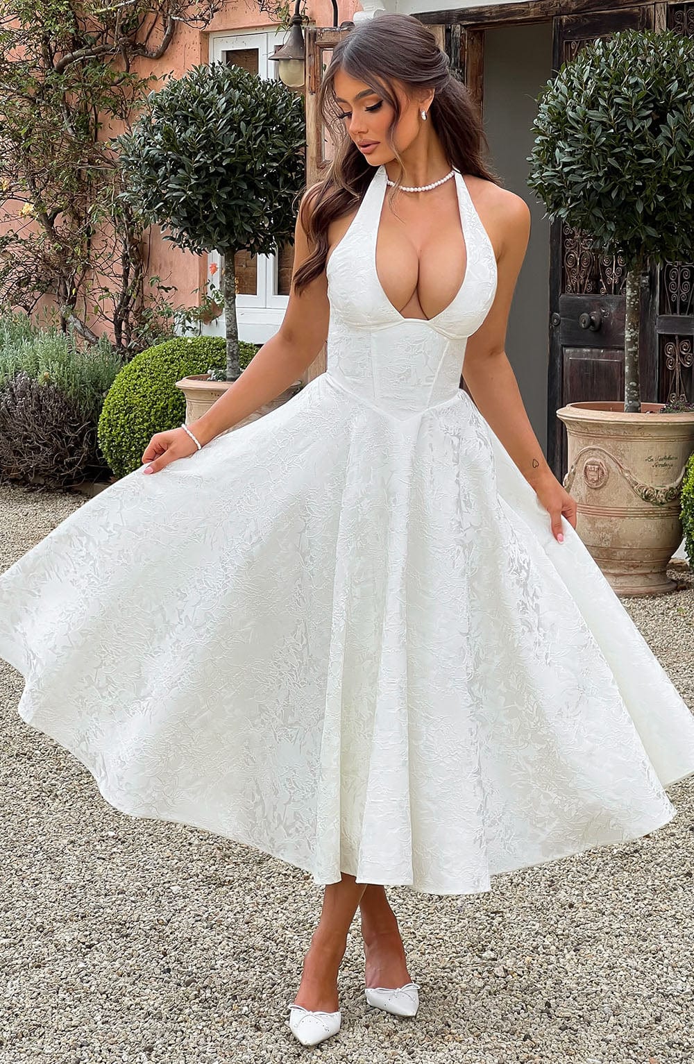 Esmeralda | Elegant midiklänning 