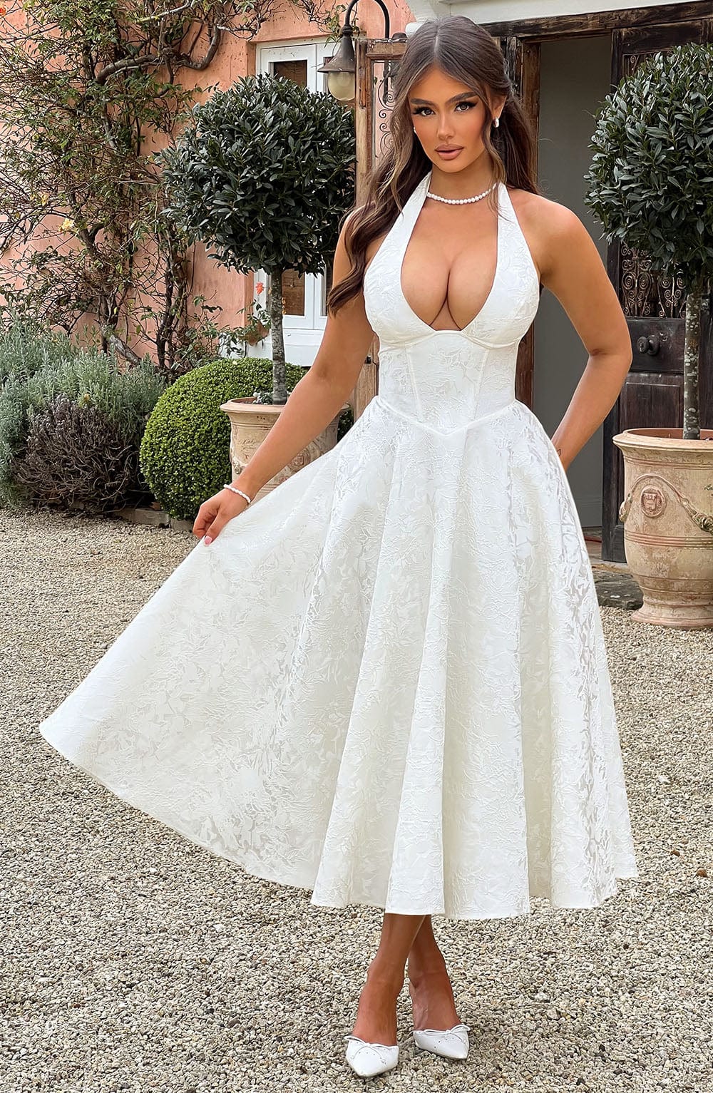 Esmeralda | Elegant midiklänning 