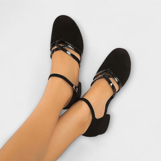 Modern Tanzschuhe - Hochwertiges Wildleder