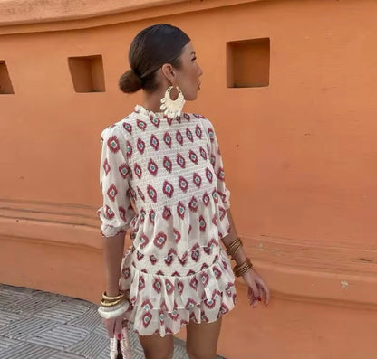 Juliet | Kort klänning i vintagestil