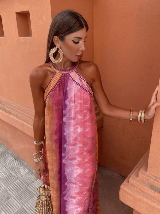 Luciana™ | Sommarklänning med ombre-effekt