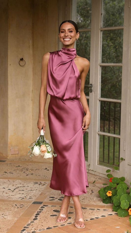 Rochella | Elegant satinklänning
