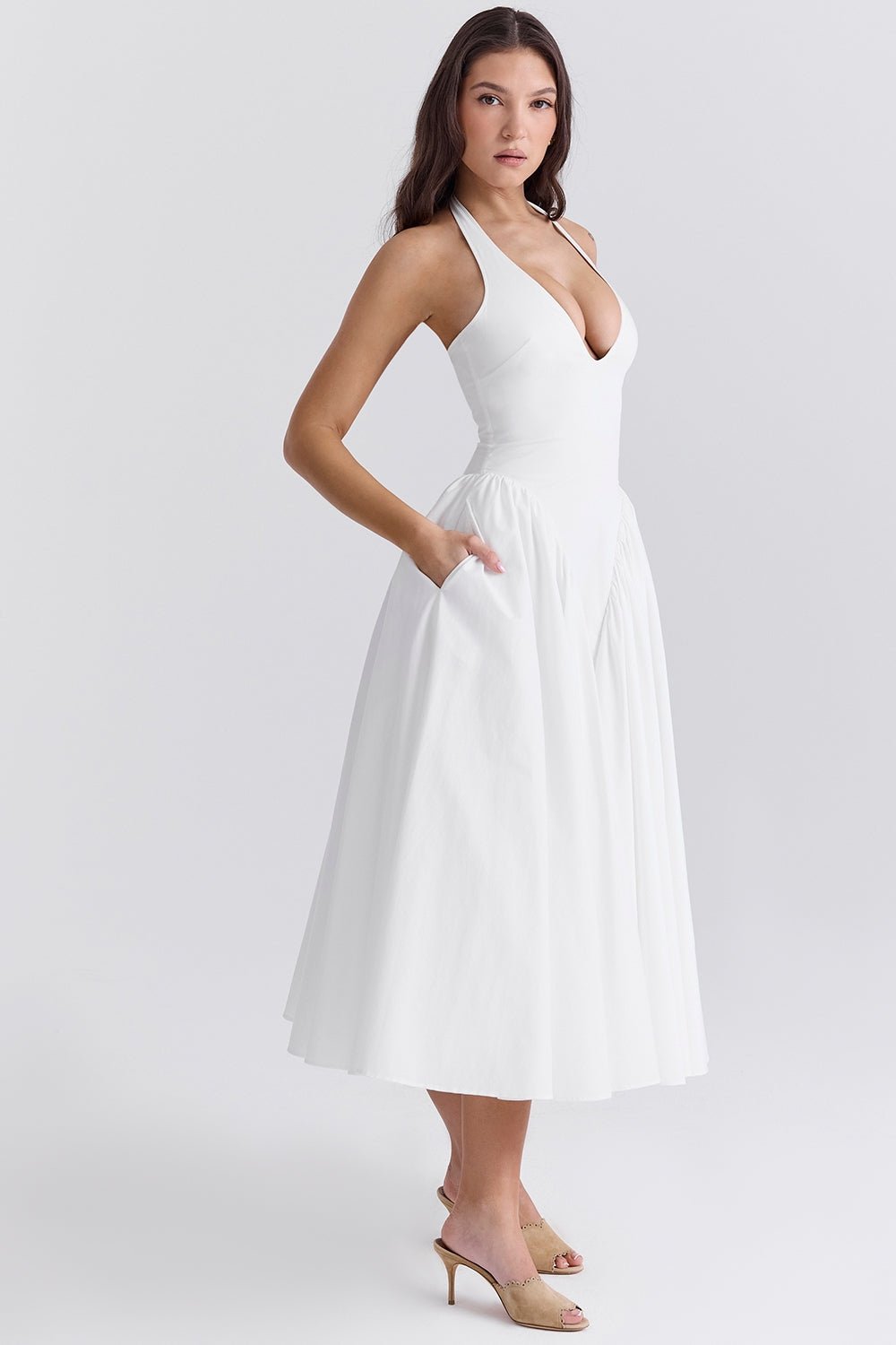 Shannah | Elegant midiklänning