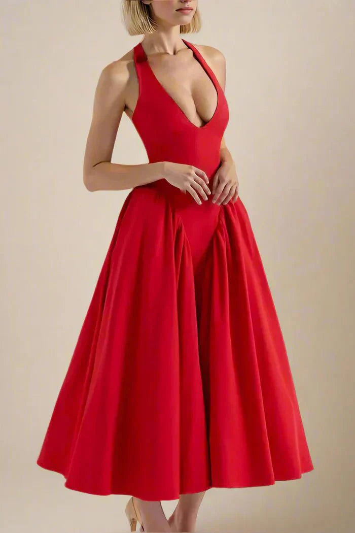 Shannah | Elegant midiklänning