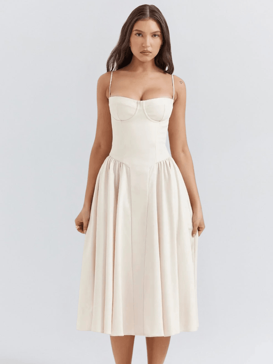 Valentine | Elegant retro midiklänning